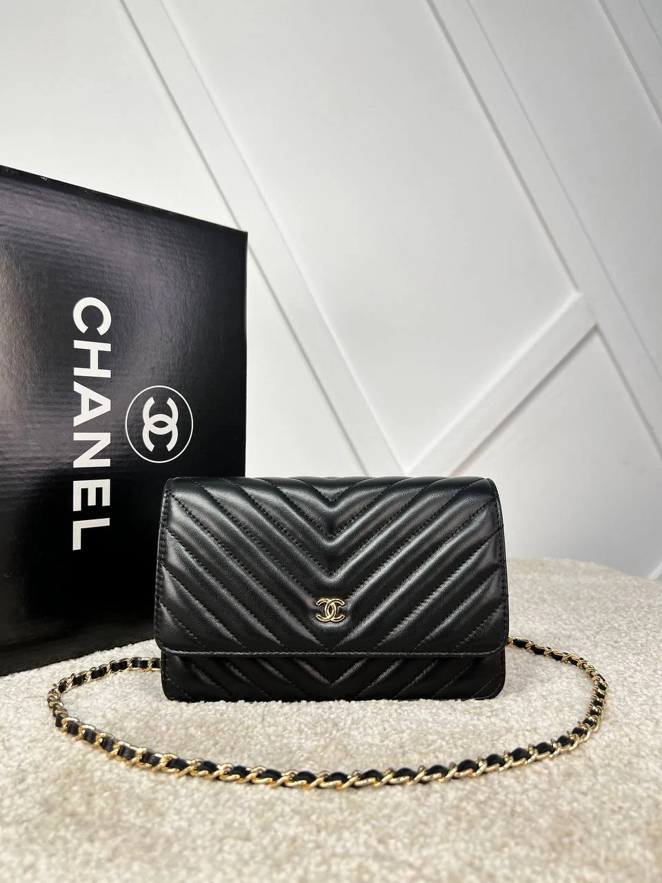 Classic Chevron Flap Bag的图片