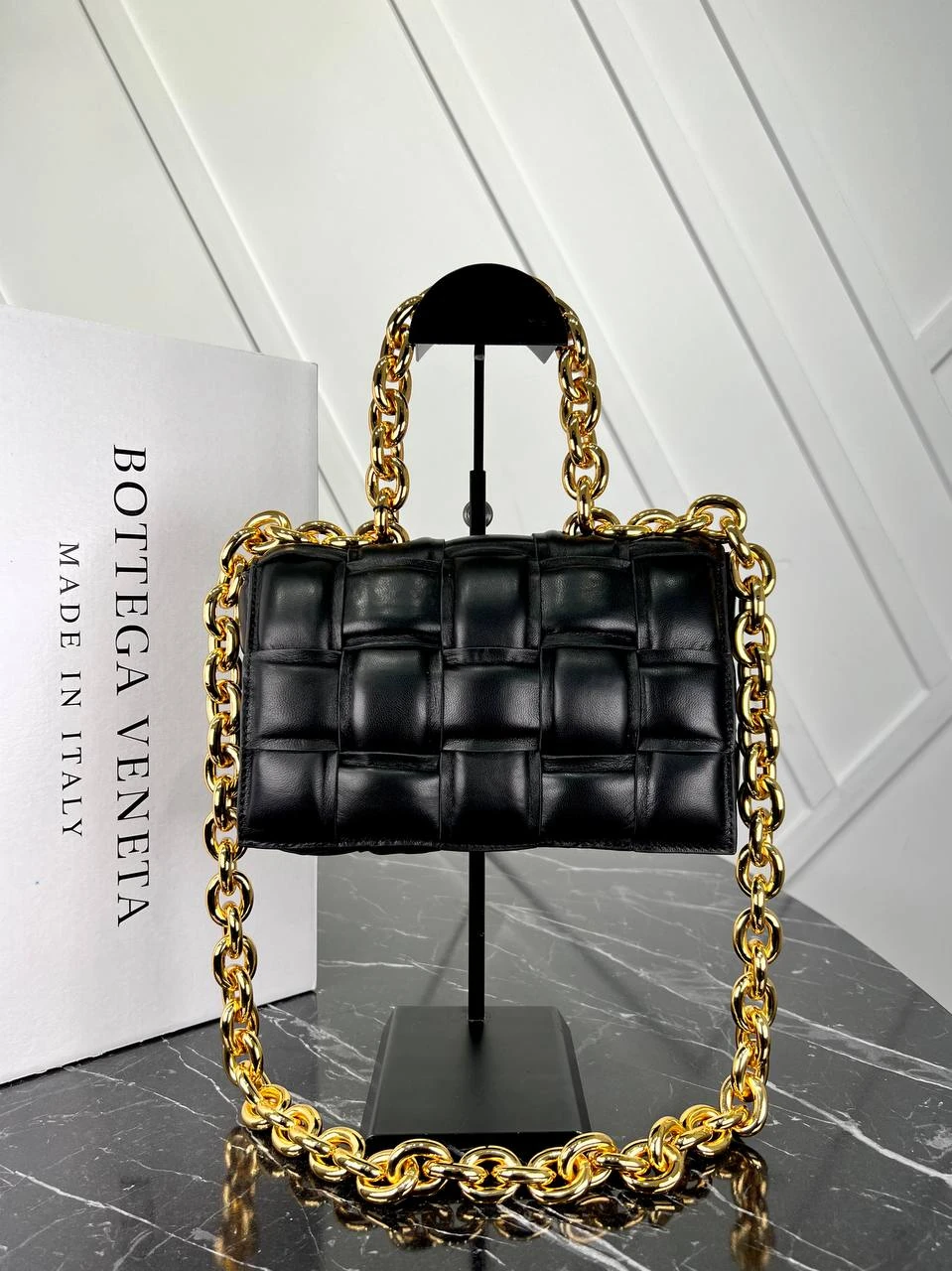 BV Casette Chain Bag  - Black的图片