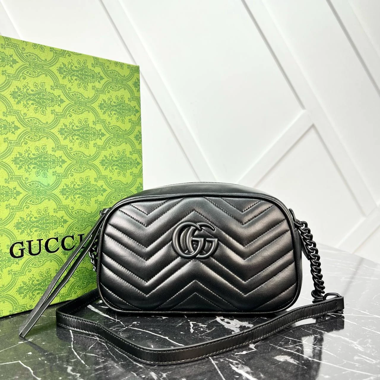 Marmont Bag - Black Hardware的图片