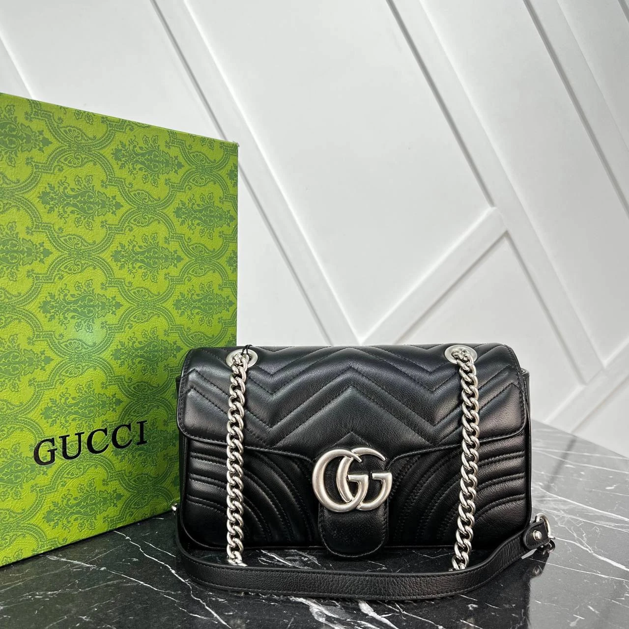 Marmont Bag - Silver Hardware的图片