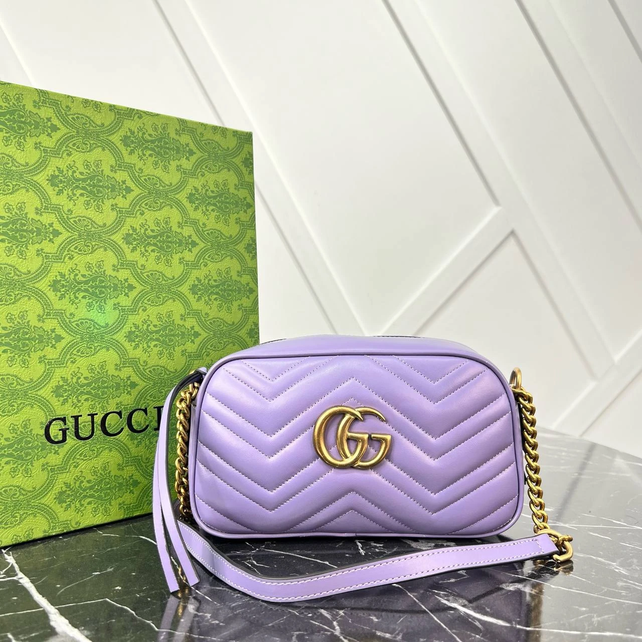 Marmont Bag - Lilac的图片