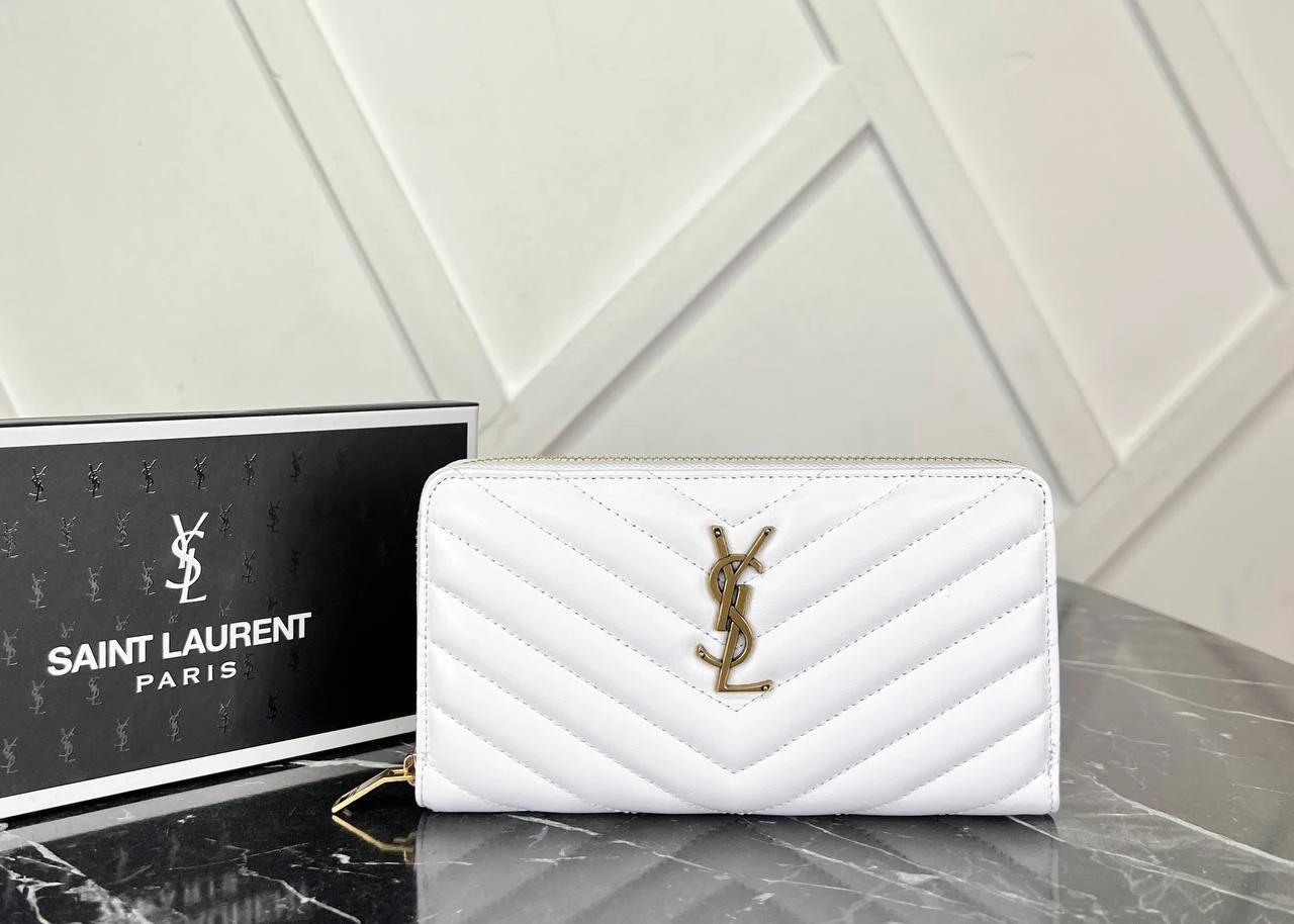 Picture of Leather Wallet  - White