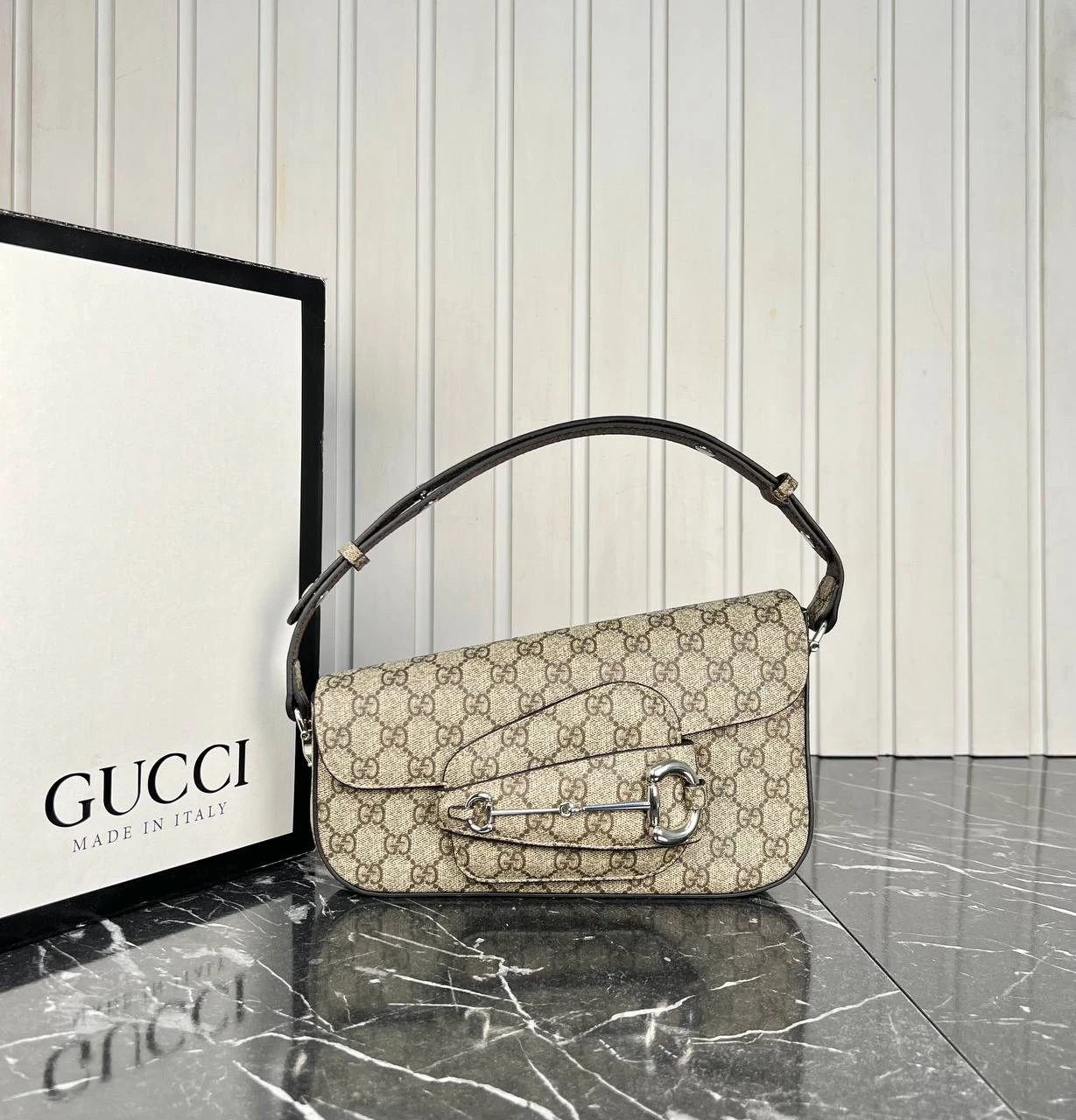 Horsebit 1955 Shoulder Bag Big的图片