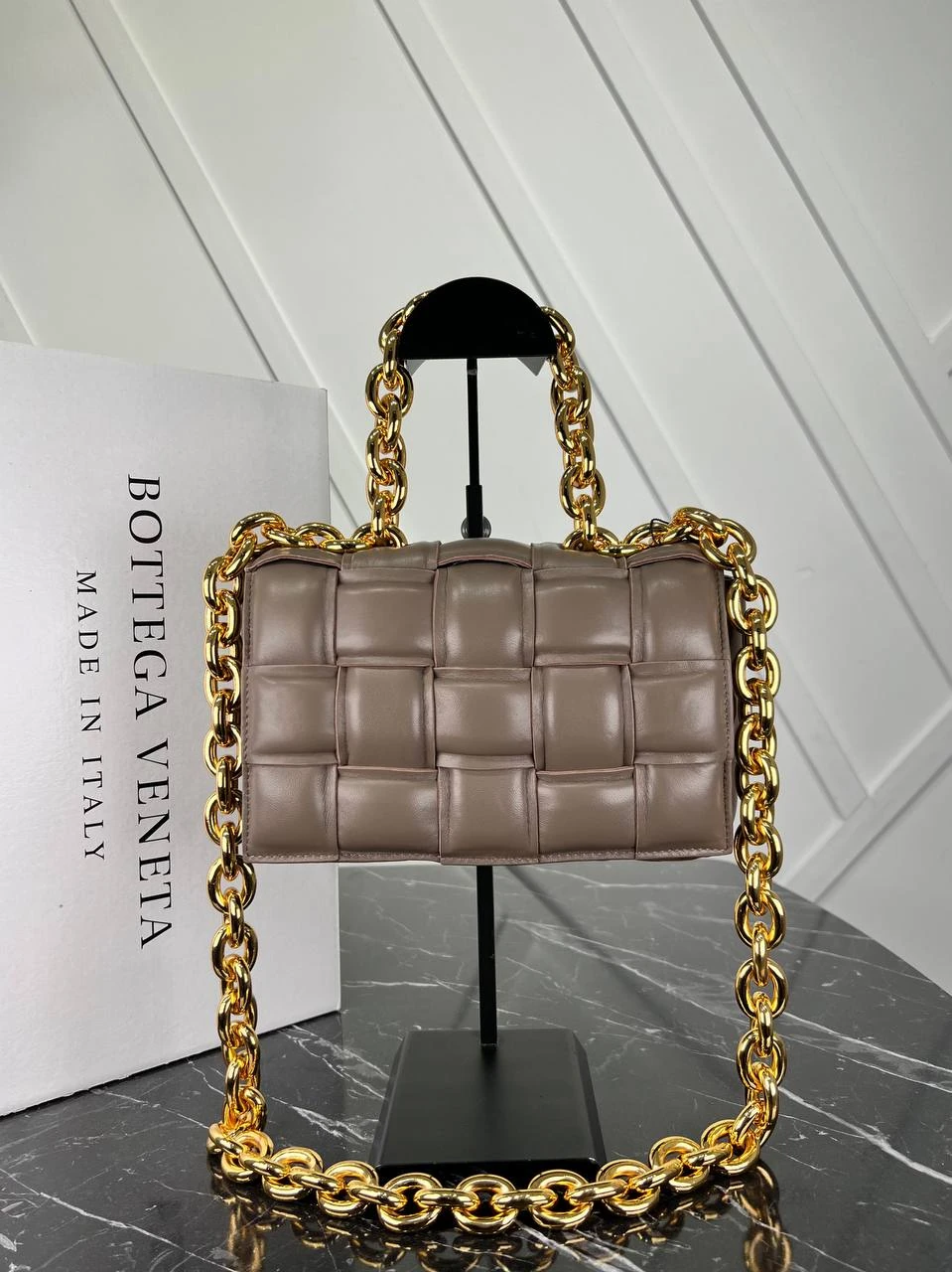 BV Casette Chain Bag  - Mink的图片