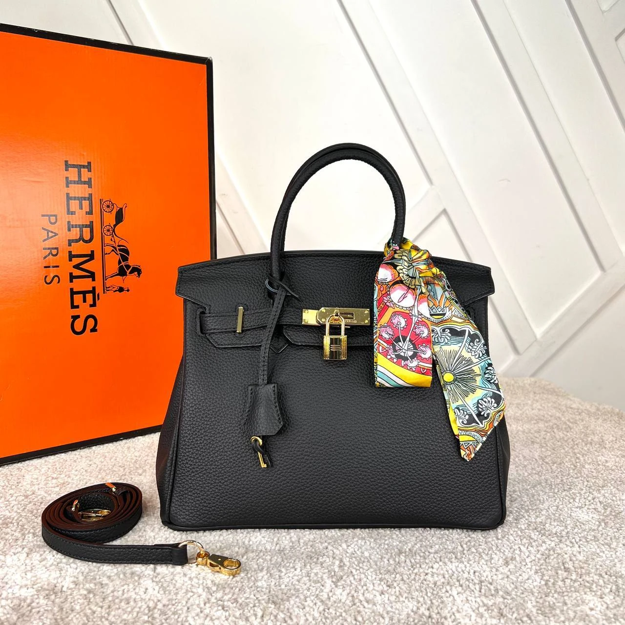 Birkin Bag 30  - Black的图片