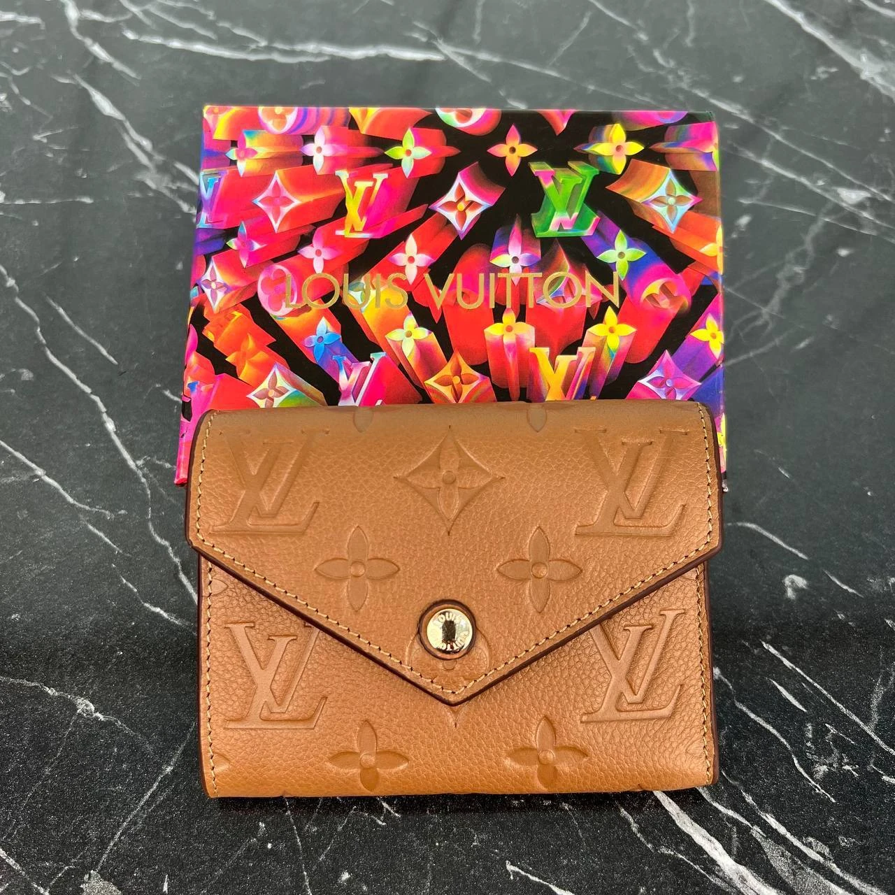 Picture of Victorine Monogram Leather Wallet