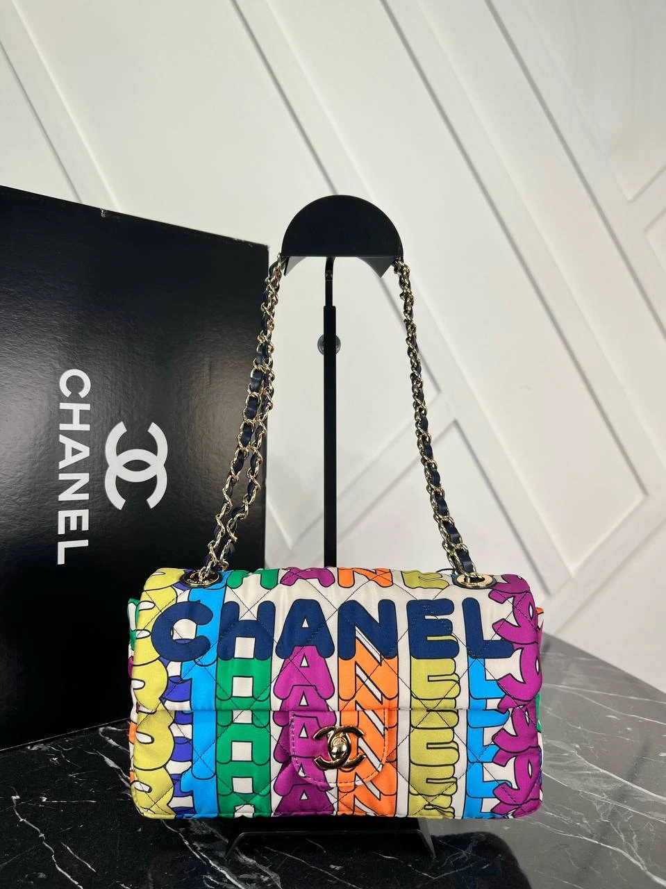 2.55 Medium Size Fabric Flap Bag的图片