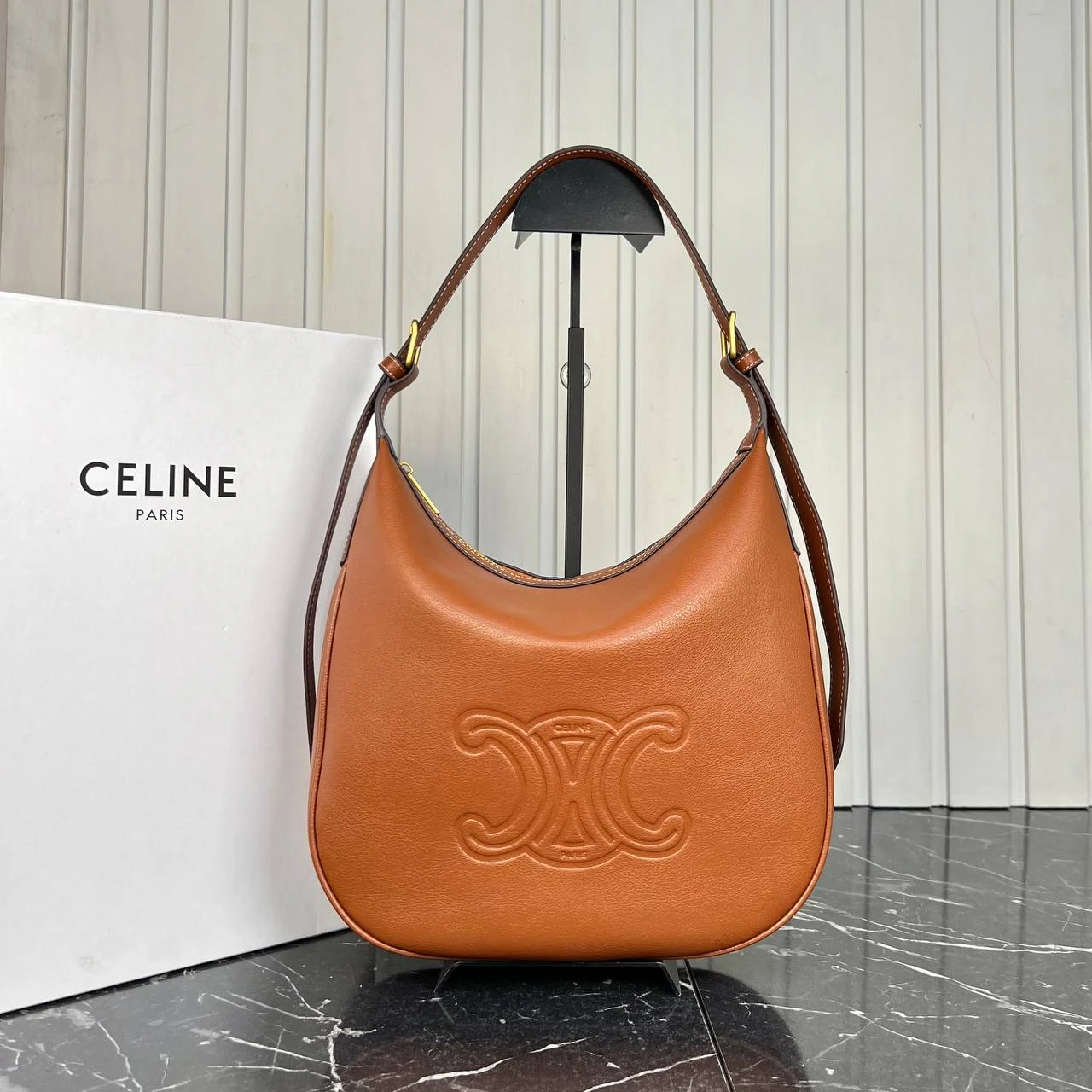Cuir Triomphe Cross Bag - Brown的图片