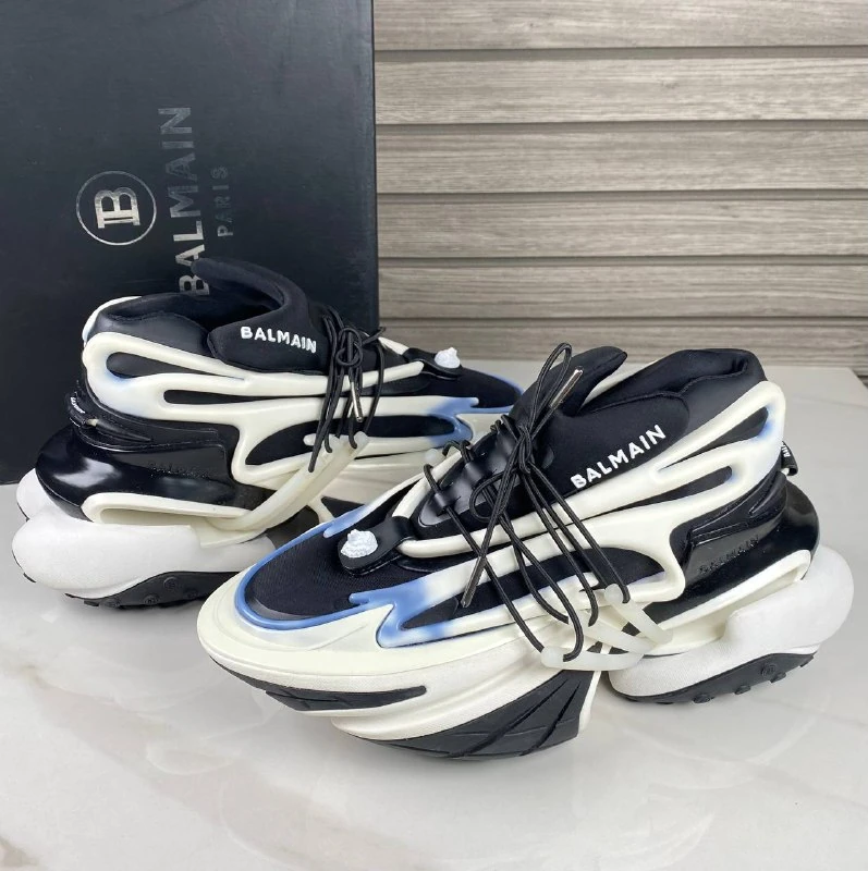 Picture of Unicorn Low-Top Trainers Neoprene and Leather Sneaker