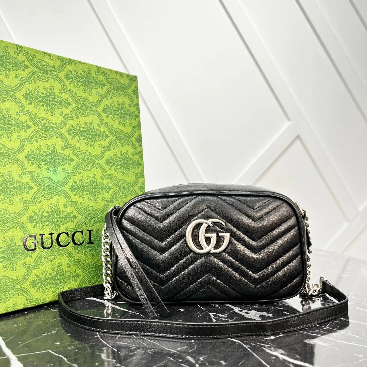 Marmont Bag - Silver Hardware的图片