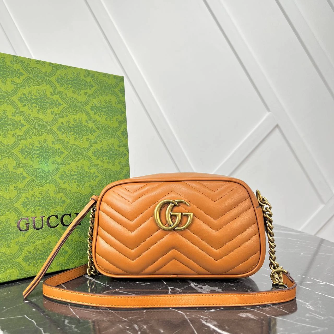 Marmont Bag - Brown的图片